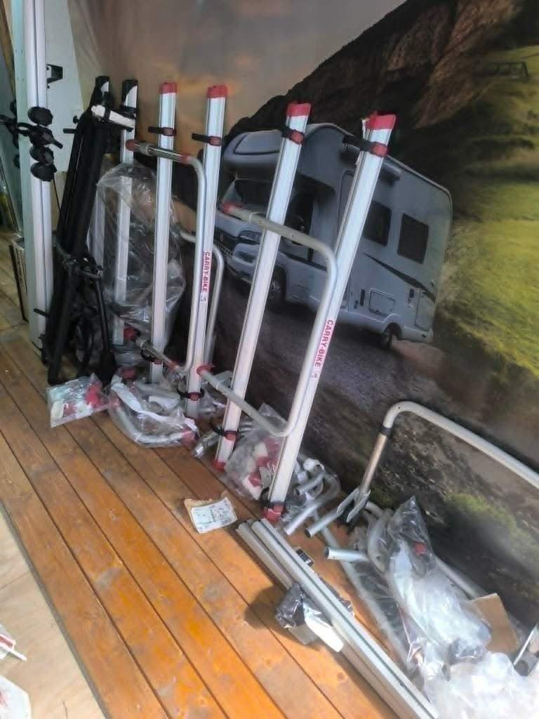 Fietsdragers en onderdelen Thule en Fiamma